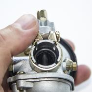Motor na kolo-těsnící O-kroužek hrdla karburátoru COG-usazení na dosedací ploše