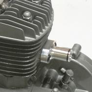  Příruba karburátoru krátká CNC hliníková 40mm