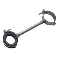 Motor na kolo - antivibrační uchycení výfuku k rámu jízdního kola