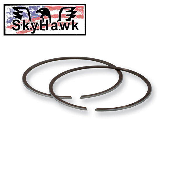 Motor na kolo Sky Hawk - pístní kroužky pro obsah 70/80ccm 2ks (Gt5-SR)