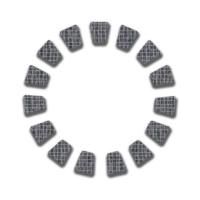 Motor na kolo Sky Hawk - lamely spojky 15ks