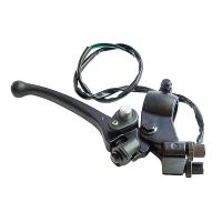 Páčka s aretací pro dvě brzdová lanka + koncový spínač