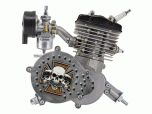 Kompletní souprava (kit) tuning motoru s obsahem 80ccm + Hlava SKY HAWK, ojniční bronzové ložisko, UV tvrzený potisk - 1